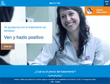 Tablet Screenshot of creavalencia.com